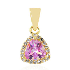Pendentif en argent et Topaze jubilaire