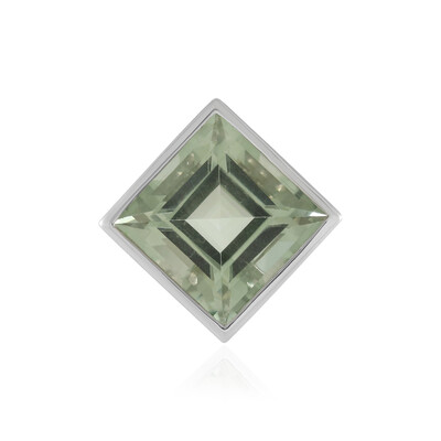 Pendentif en argent et Améthyste verte (MONOSONO COLLECTION)
