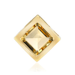 Pendentif en argent et Citrine
