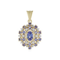 Pendentif en or et Tanzanite
