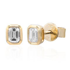 Boucles d'oreilles en or et Diamant SI1 (H) (CIRARI)