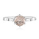 Bague en or et Morganite du Brésil