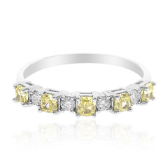 Bague en or et Diamant SI2 jaune (CIRARI)