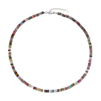Collier en argent et Tourmaline du Nigéria