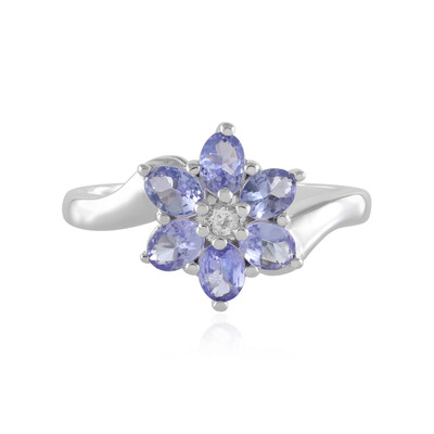 Bague en argent et Tanzanite