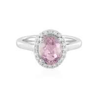 Bague en argent et Kunzite