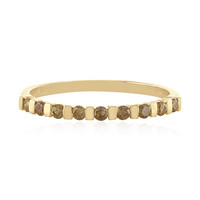 Bague en or et Diamant chocolat I1