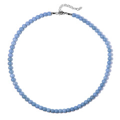 Collier en argent et Angélite