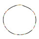 Collier en argent et Spinelle noir
