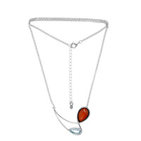 Collier en argent et Ambre baltique