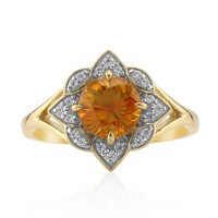 Bague en or et Sphalérite