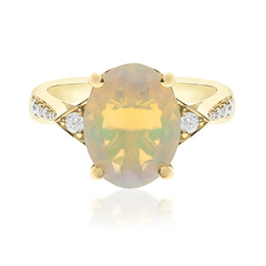 Bague en or et Opale Welo AAA (CIRARI)