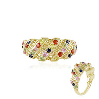 Bague en or et Saphir bleu (Ornaments by de Melo)