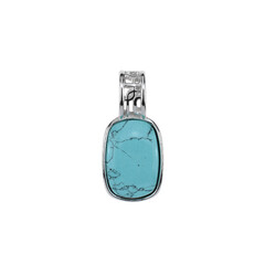 Pendentif en argent et Turquoise