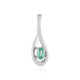 Pendentif en argent et Emeraude de Russie