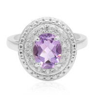 Bague en argent et Améthyste