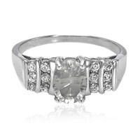 Bague en argent et Pétalite