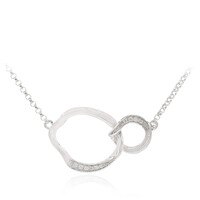 Collier en argent et Diamant I1 (G)