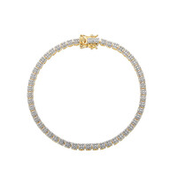 Bracelet en laiton et Diamant I3 (I) (Juwelo Style)