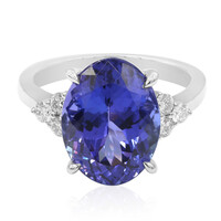 Bague en or et Tanzanite AAA (CIRARI)
