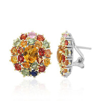 Boucles d'oreilles en argent et Citrine (Dallas Prince Designs)