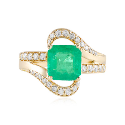 Bague en or et Emeraude de Russie (AMAYANI)
