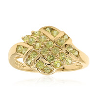 Bague en or et Saphir jaune