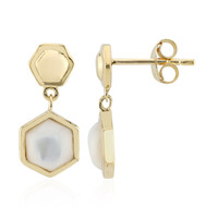 Boucles d'oreilles en argent et Nacre