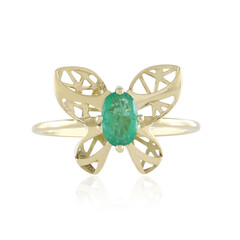 Bague en or et Emeraude de Zambie (Ornaments by de Melo)