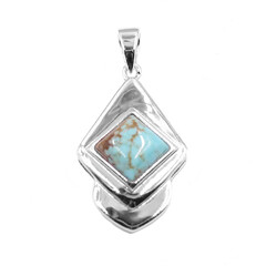 Pendentif en argent et Turquoise