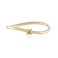 Bague en or et Diamant SI2 jaune
