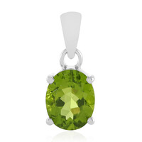 Pendentif en argent et Péridot