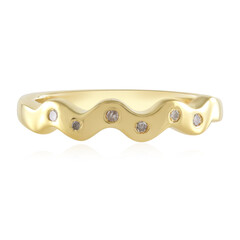 Bague en argent et Diamant I2 (I)