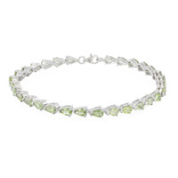 Bracelet en argent et Tourmaline Paraïba