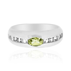 Bague en argent et Grenat du Mali