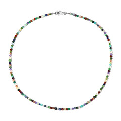Collier en argent et Malachite