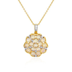 Collier en argent et Opale Welo