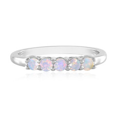 Bague en argent et Opale Welo