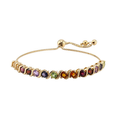 Bracelet en argent et Grenat