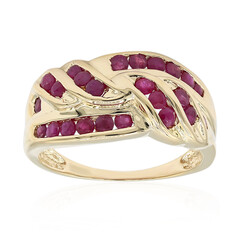 Bague en or et Rubis