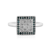 Bague en argent et Diamant I3 (H)