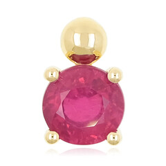 Pendentif en or et Rubis de Madagascar (de Melo)