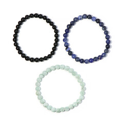Bracelet et Tourmaline noire