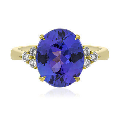 Bague en or et Tanzanite AAA (CIRARI)