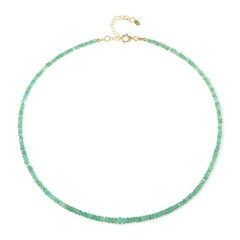 Collier en argent et Emeraude de Zambie
