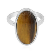 Bague en argent et Œil de Tigre