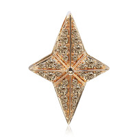 Pendentif en or et Diamant rose de France SI1 d'Argyle 