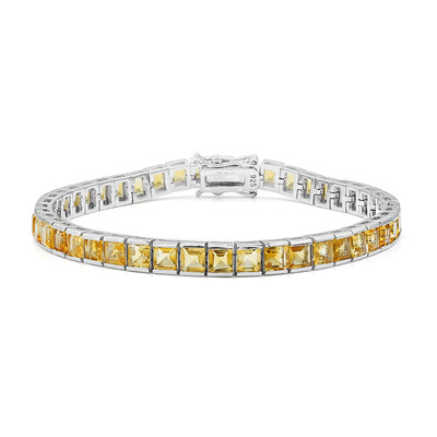 Bracelet en argent et Citrine