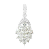 Pendentif en argent et Tourmaline
