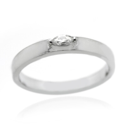 Bague en argent et Zircon